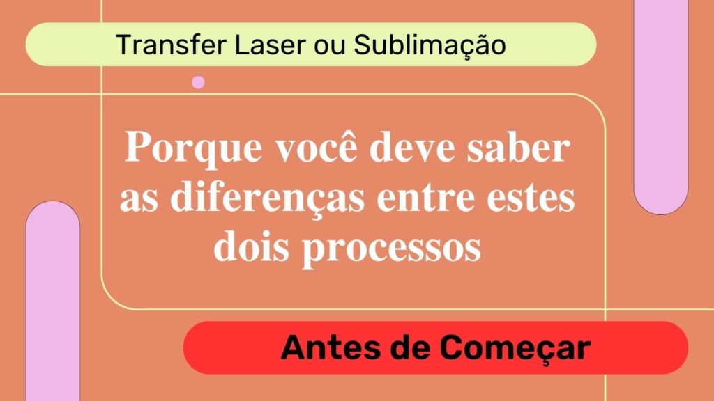 Transfer Laser Ou Sublimação
